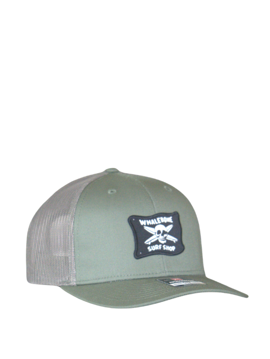 WHALEBONE LOGO Wayback Patch Trucker