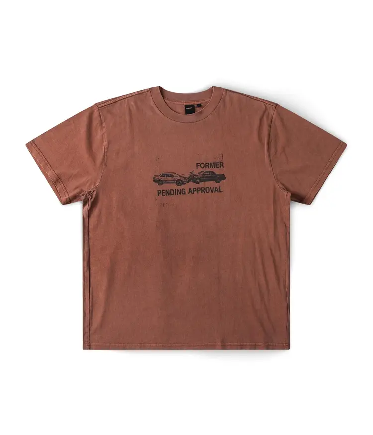 FORMER FORK IN THE ROAD T-SHIRT // WASHED BARK