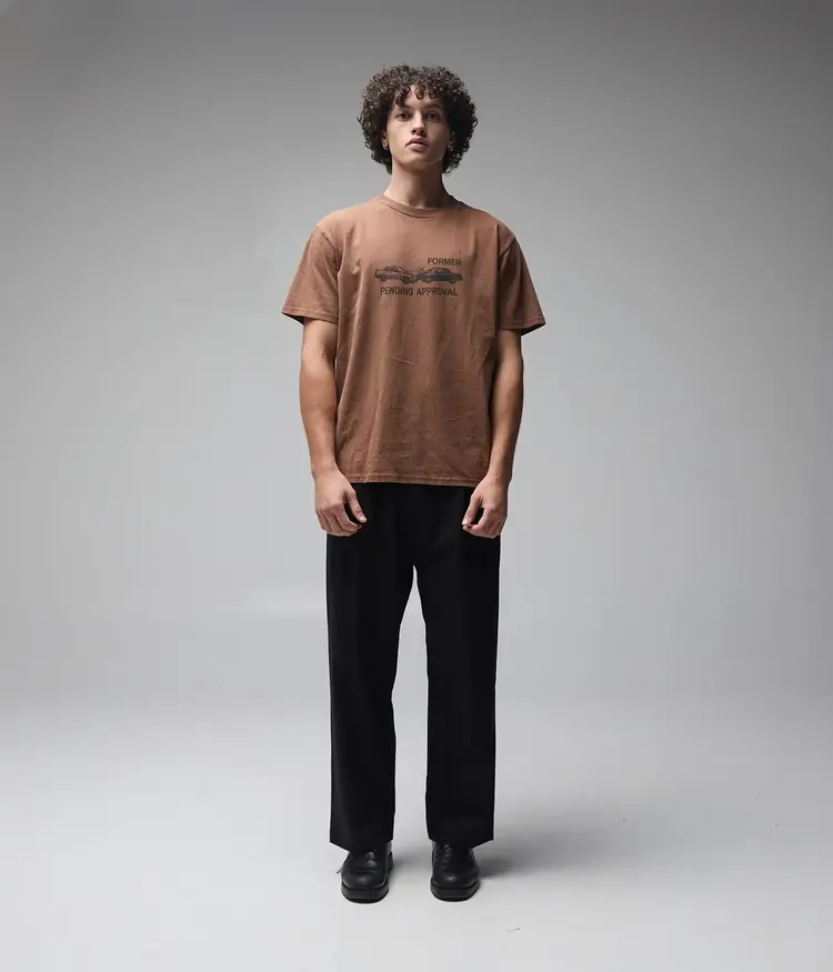 FORMER FORK IN THE ROAD T-SHIRT // WASHED BARK