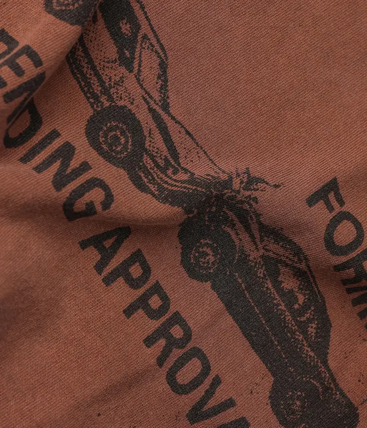 FORMER FORK IN THE ROAD T-SHIRT // WASHED BARK