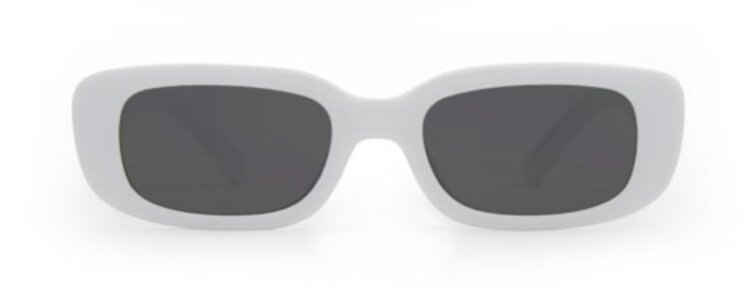CARVE EYEWEAR LIZBETH - GLOSS WHITE WITH GRAY LENS