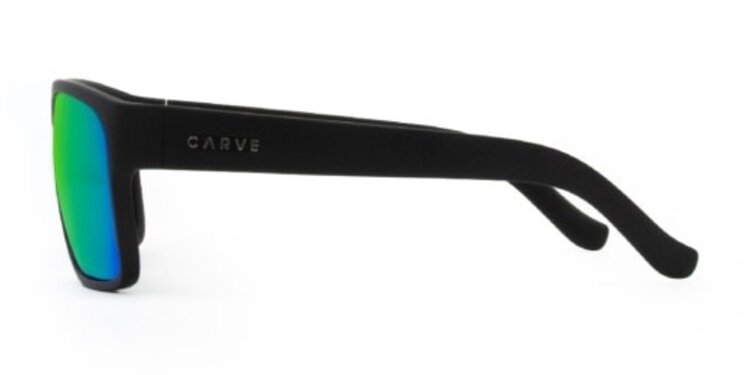 CARVE EYEWEAR CARVE 2452 VENDETTA MATT BLCK/GRN IRID