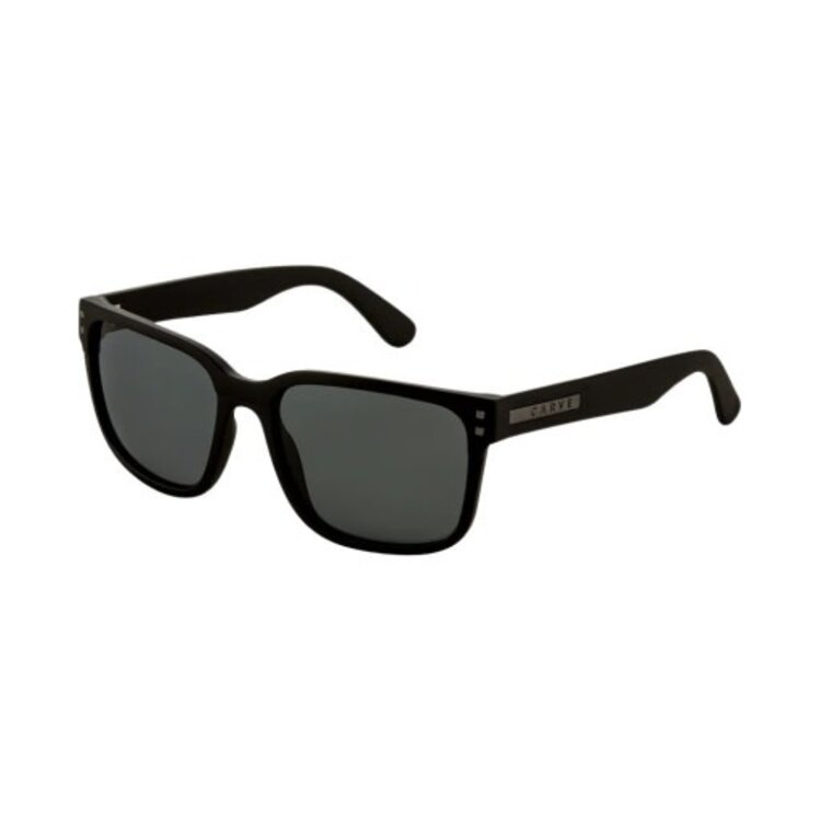 CARVE EYEWEAR RIVALS XL - MATTE BLACK WITH GRAY POLARIZED LENS