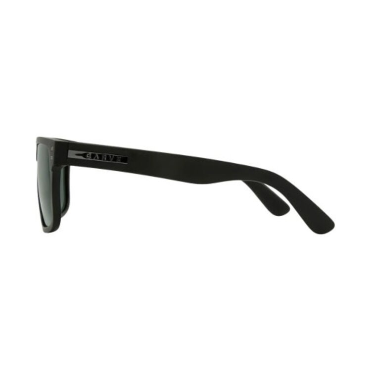 CARVE EYEWEAR RIVALS XL - MATTE BLACK WITH GRAY POLARIZED LENS