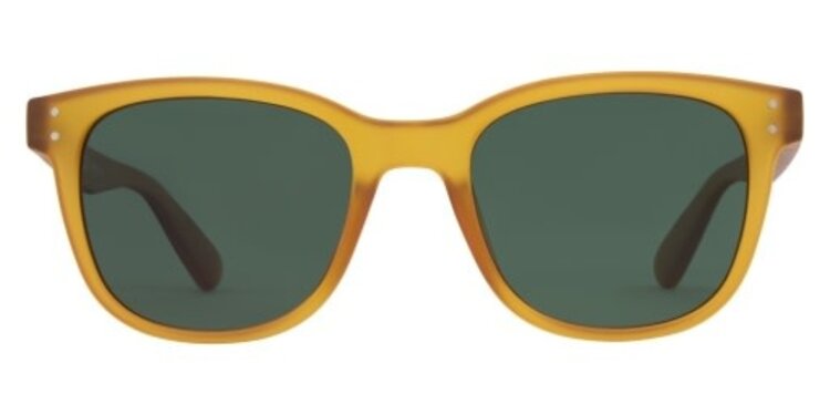 CARVE EYEWEAR HOMELAND - MATTE HONEY WITH GREEN POLARIZED LENS