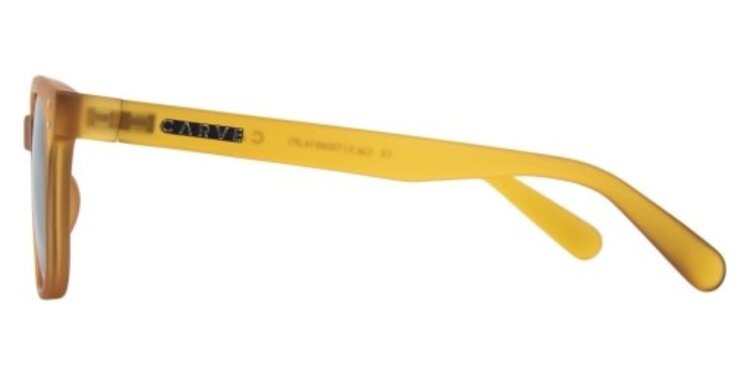 CARVE EYEWEAR HOMELAND - MATTE HONEY WITH GREEN POLARIZED LENS