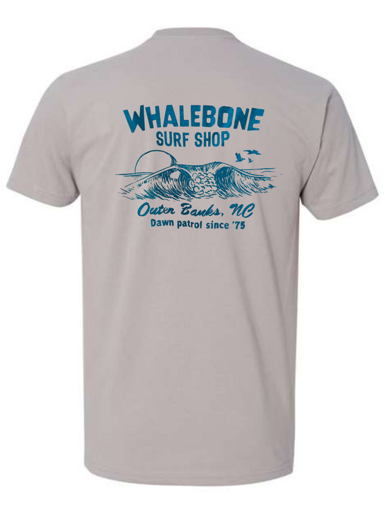 WHALEBONE LOGO Dawn Patrol Sueded Short Sleeve Tee