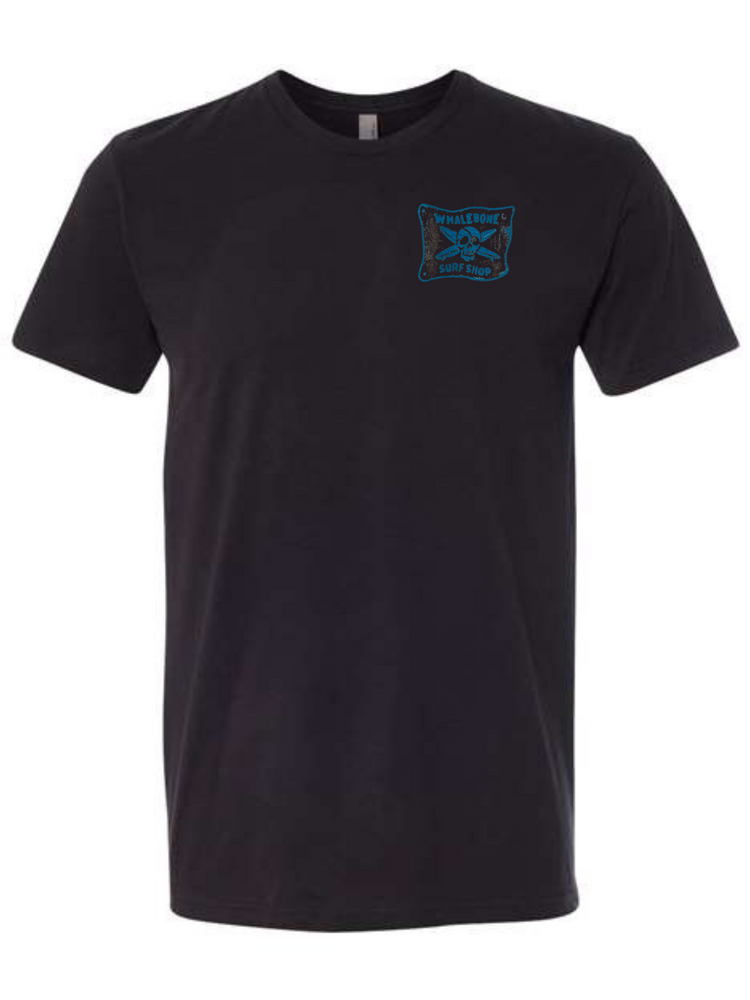 WHALEBONE LOGO DAWN PATROL SUEDED SHORT SLEEVE TEE