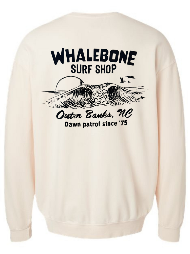 WHALEBONE LOGO DAWN PATROL CREWNECK