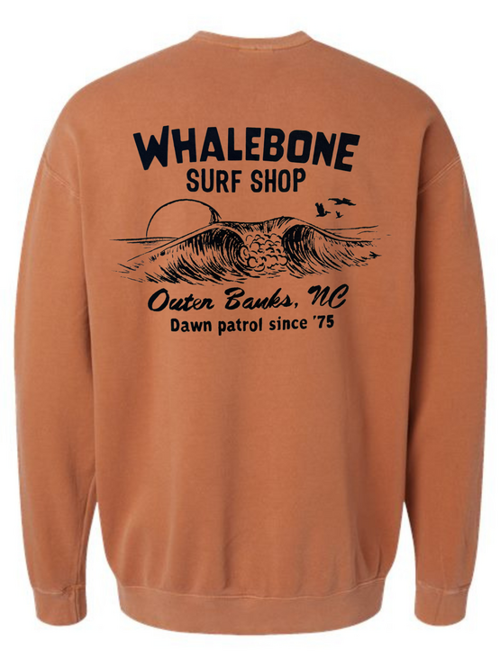 WHALEBONE LOGO Dawn Patrol Crewneck