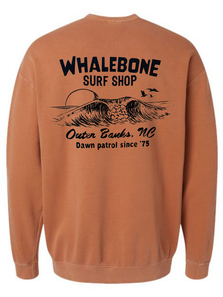 WHALEBONE LOGO DAWN PATROL CREWNECK