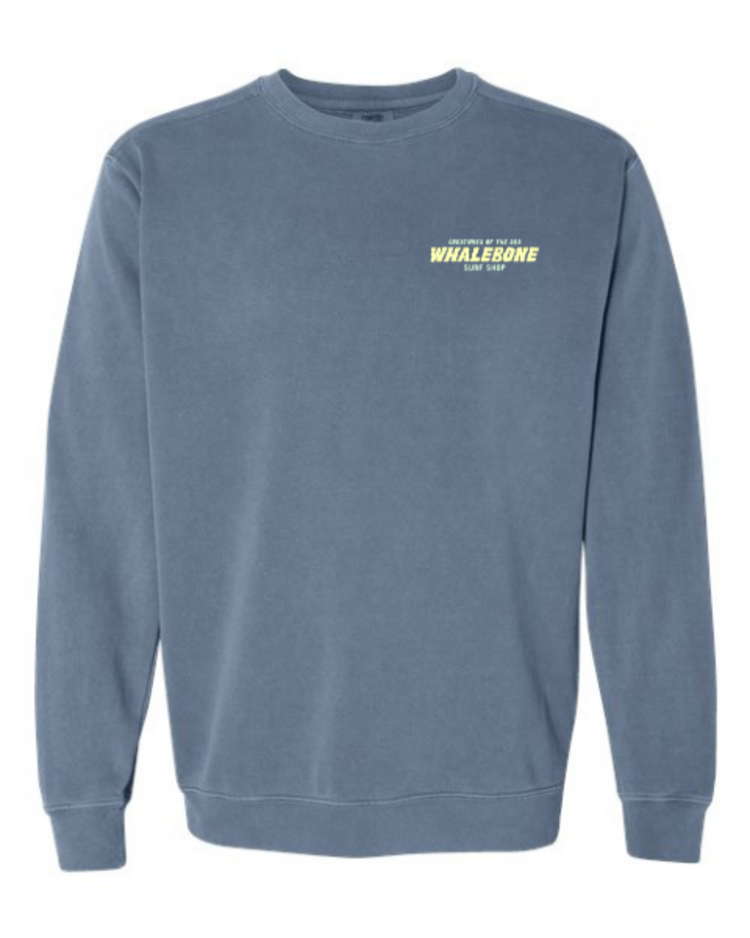 WHALEBONE LOGO CREATURES II  CREWNECK