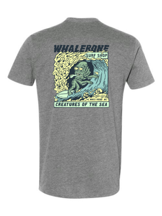 WHALEBONE LOGO Creatures II Sueded Short Sleeve