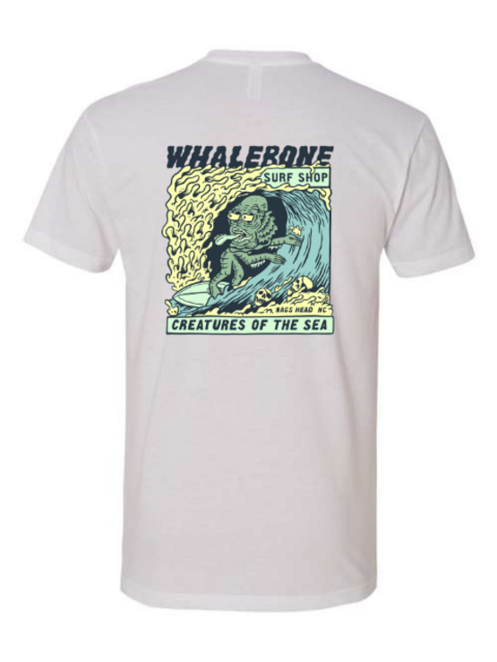WHALEBONE LOGO Creatures II Sueded Short Sleeve