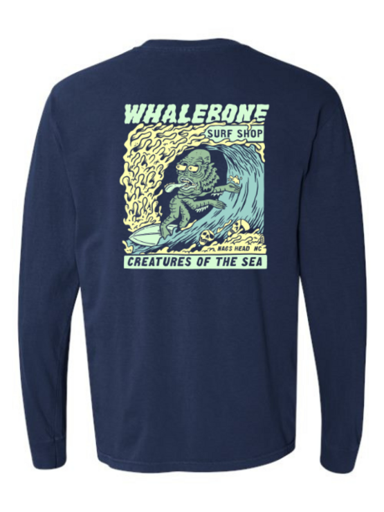 WHALEBONE LOGO Creatures II Long Sleeve Tee