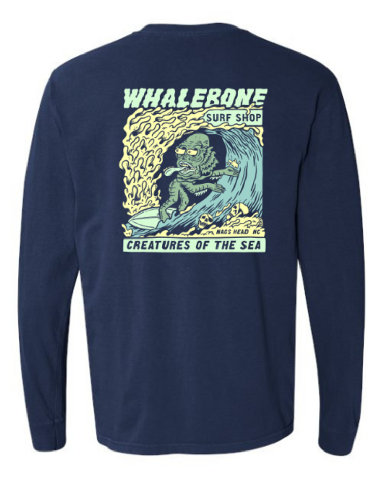 WHALEBONE LOGO CREATURES II LONG SLEEVE TEE