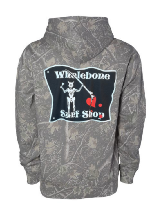 WHALEBONE LOGO Blackbeard Camo Midweight Pullover