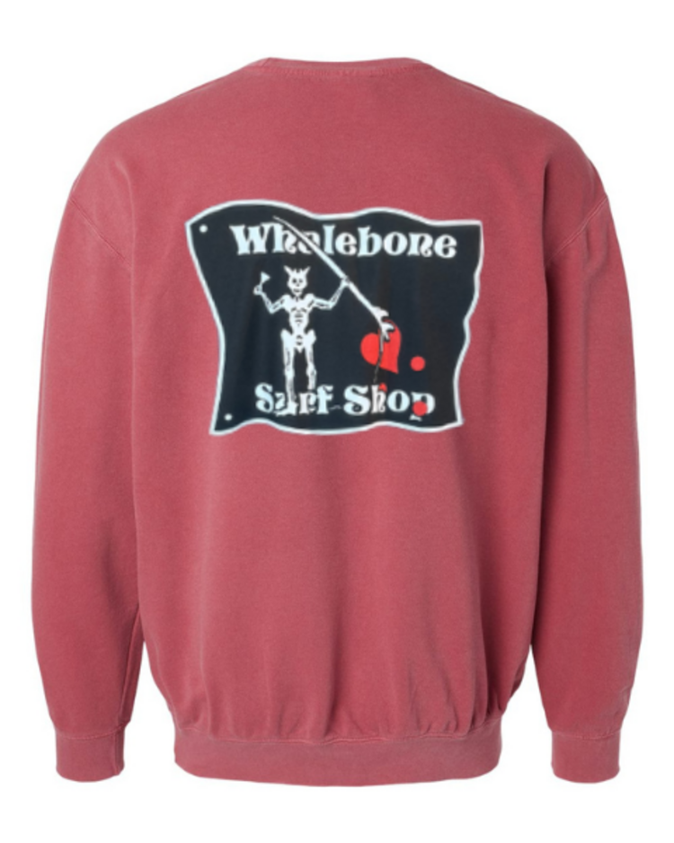 WHALEBONE LOGO BLACKBEARD CREWNECK