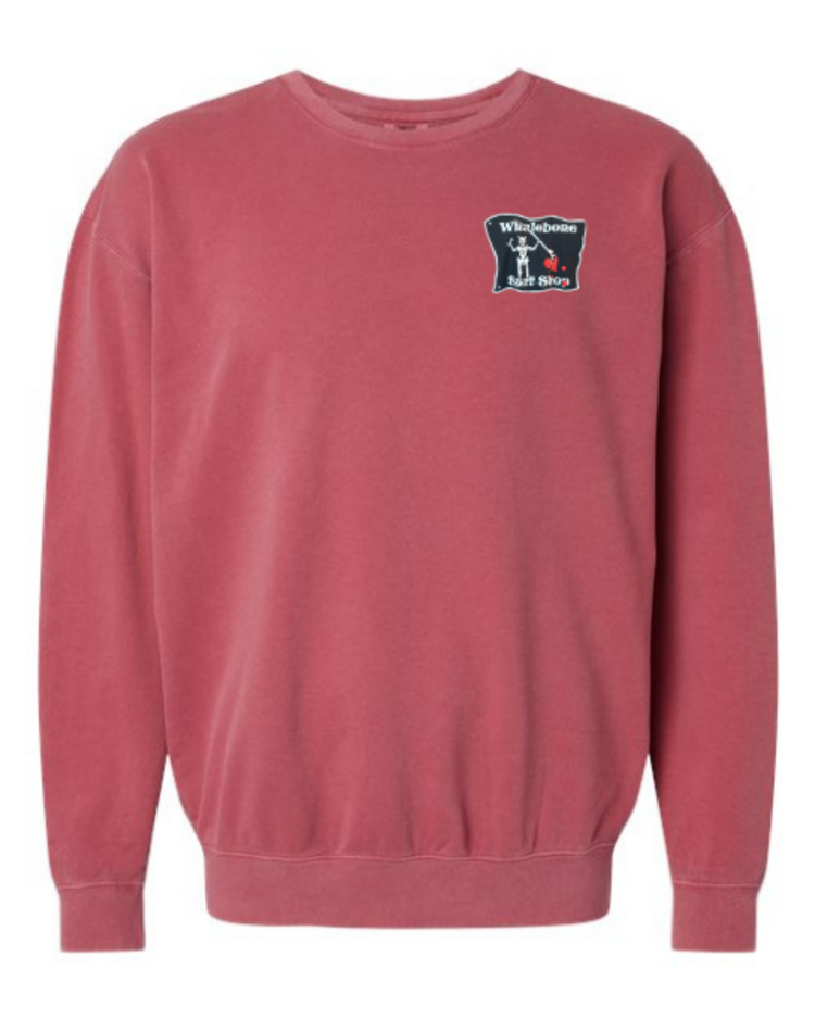 WHALEBONE LOGO BLACKBEARD CREWNECK