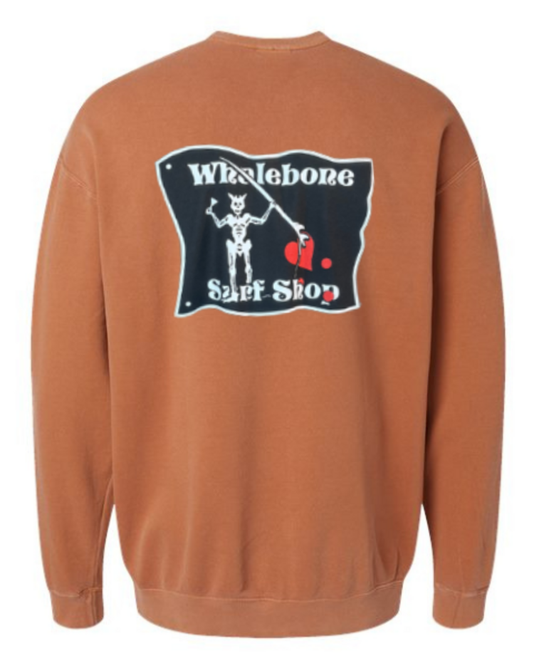 WHALEBONE LOGO BLACKBEARD CREWNECK