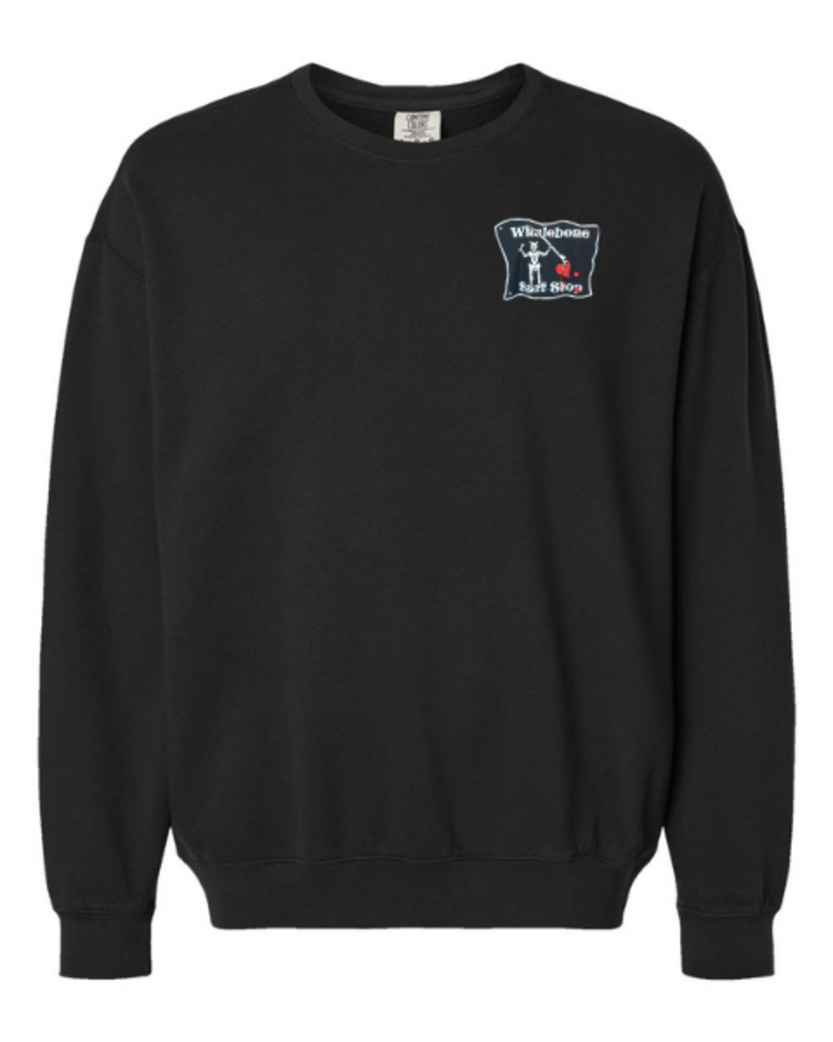 WHALEBONE LOGO BLACKBEARD CREWNECK