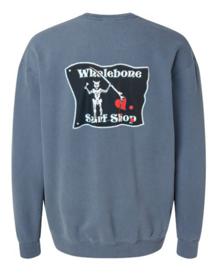 WHALEBONE LOGO BLACKBEARD CREWNECK