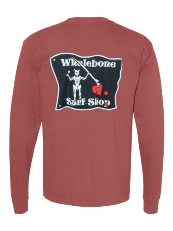 WHALEBONE LOGO Blackbeard Long Sleeve Tee