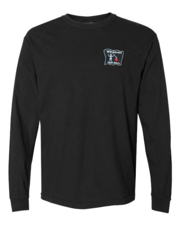 WHALEBONE LOGO BLACKBEARD LONG SLEEVE TEE