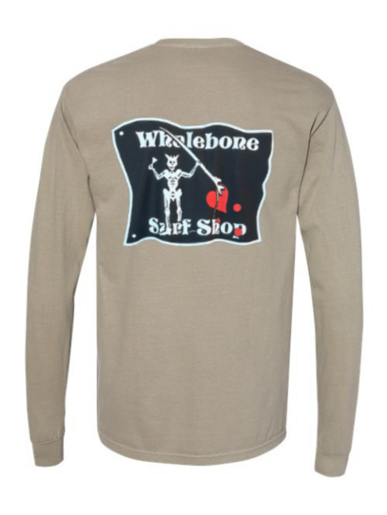 WHALEBONE LOGO Blackbeard Long Sleeve Tee