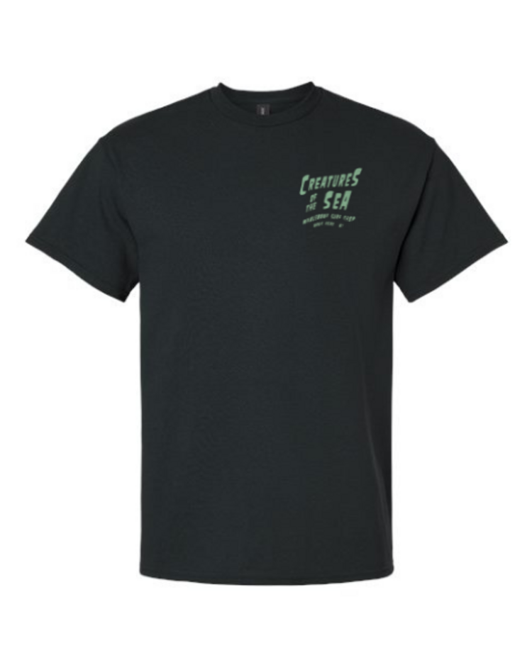 WHALEBONE LOGO CREATURES GREEN SHORT SLEEVE TEE