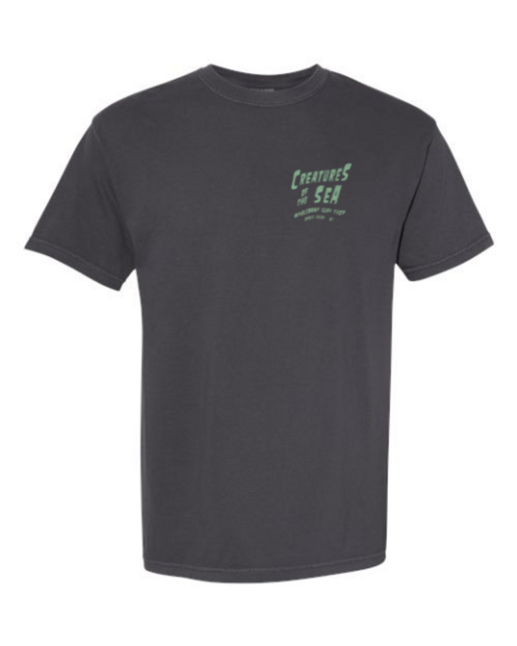 WHALEBONE LOGO CREATURES GREEN SHORT SLEEVE TEE