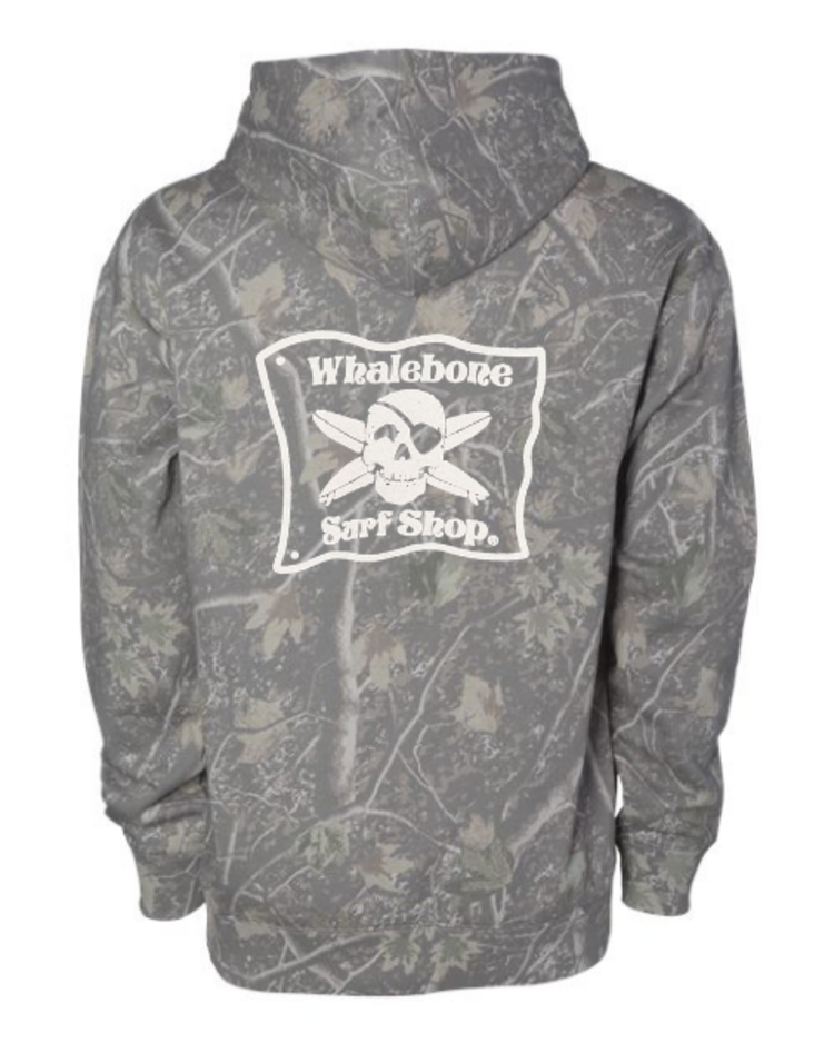WHALEBONE LOGO OG GLOW  MIDWEIGHT PULLOVER - DEADWOOD CAMO