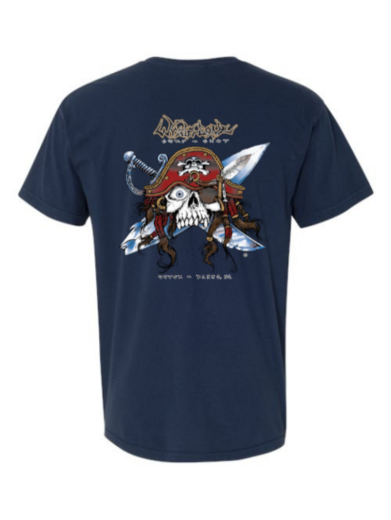 WHALEBONE LOGO Gnarly Pirate Short Sleeve Tee