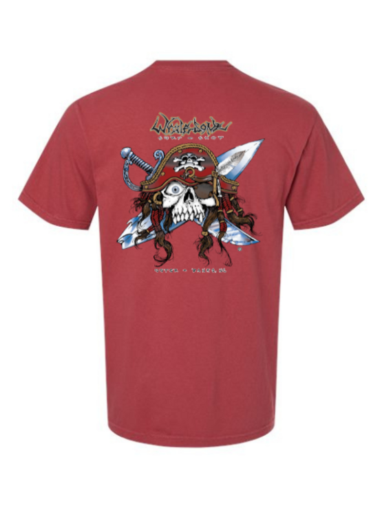 WHALEBONE LOGO Gnarly Pirate Short Sleeve Tee
