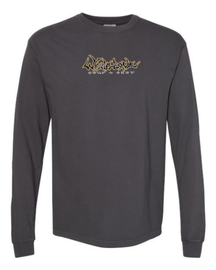 WHALEBONE LOGO GNARLY PIRATE LONG SLEEVE TEE