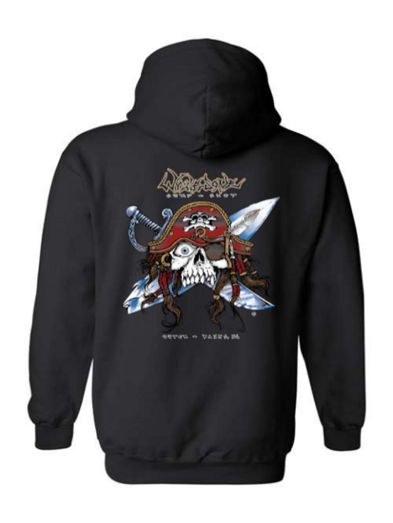 WHALEBONE LOGO Gnarly Pirate Heavy Blend Pulllover
