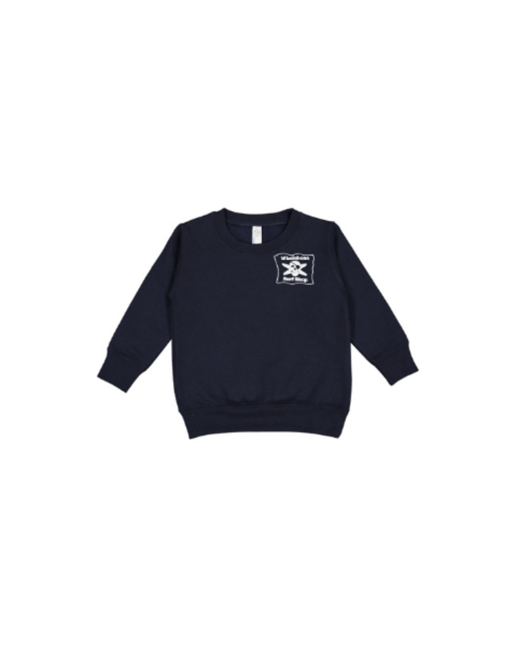 WHALEBONE LOGO OG GLOW TODDLER CREWNECK SWEATSHIRT