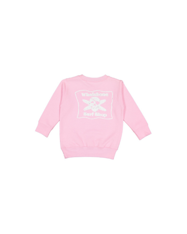 WHALEBONE LOGO OG GLOW TODDLER CREWNECK SWEATSHIRT