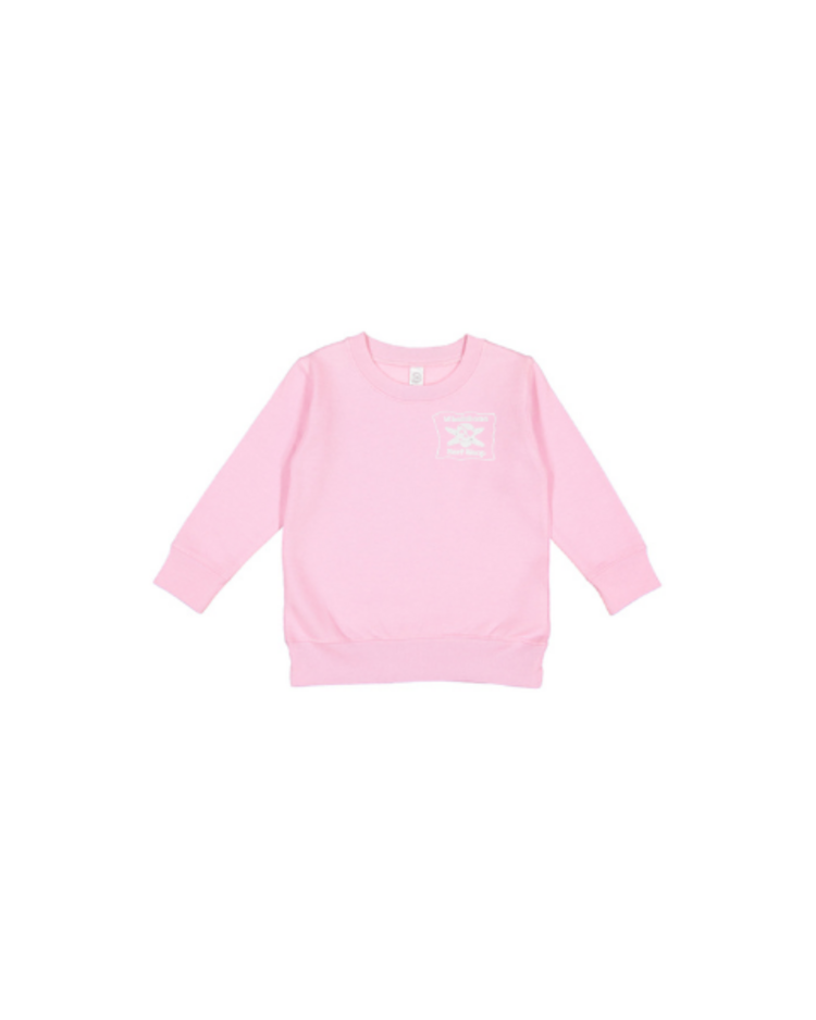 WHALEBONE LOGO OG GLOW TODDLER CREWNECK SWEATSHIRT