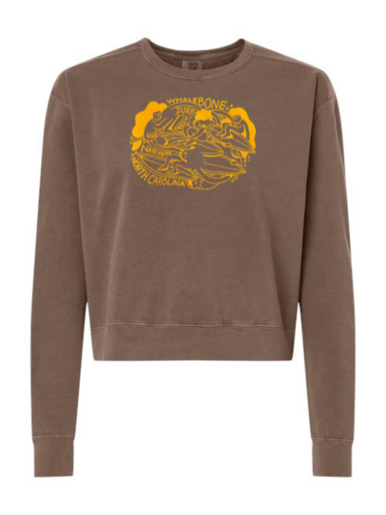 WHALEBONE LOGO Women's Surf Community Crewneck