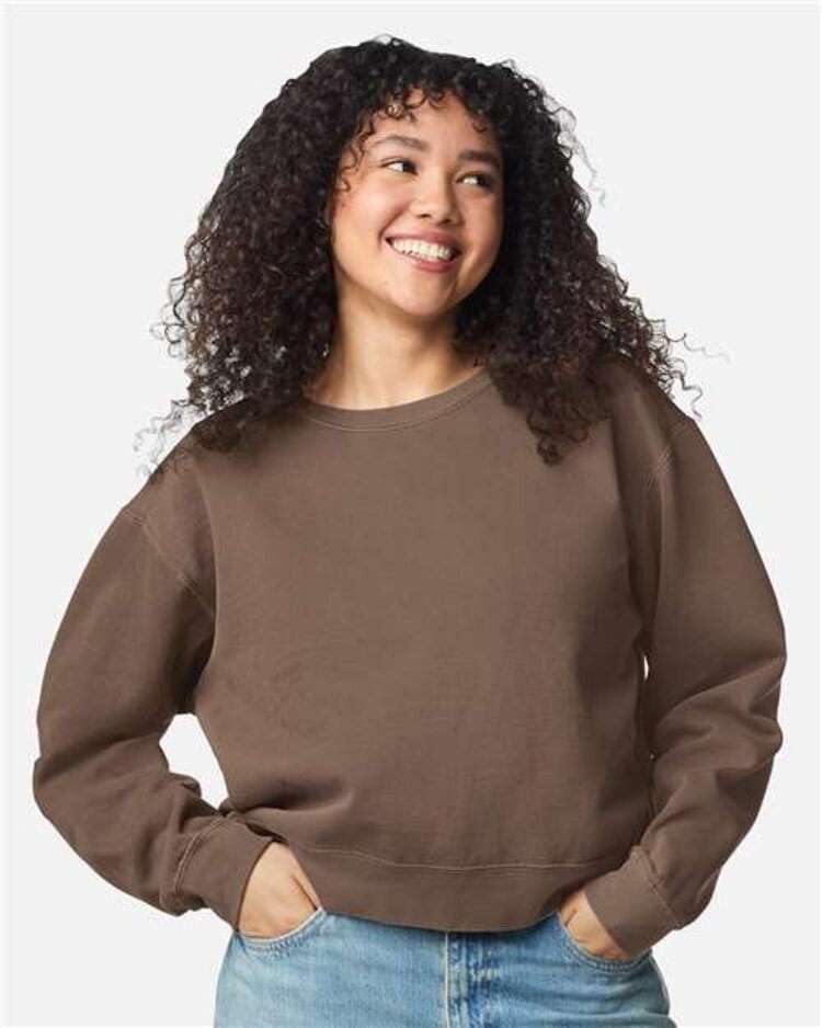 WHALEBONE LOGO WOMEN'S SURF COMMUNITY CREWNECK