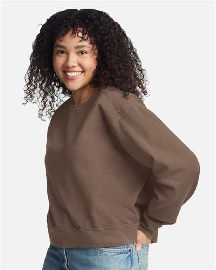WHALEBONE LOGO WOMEN'S SURF COMMUNITY CREWNECK