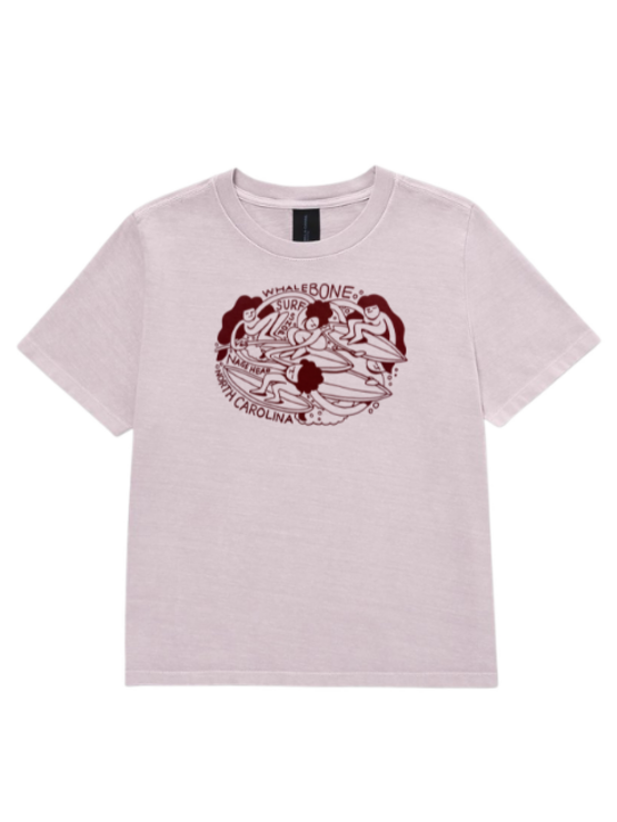 WHALEBONE LOGO Women's Surf Community Heavyweight Tee
