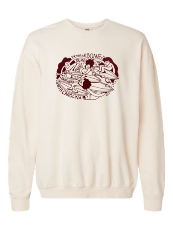 WHALEBONE LOGO Surf Community Crewneck