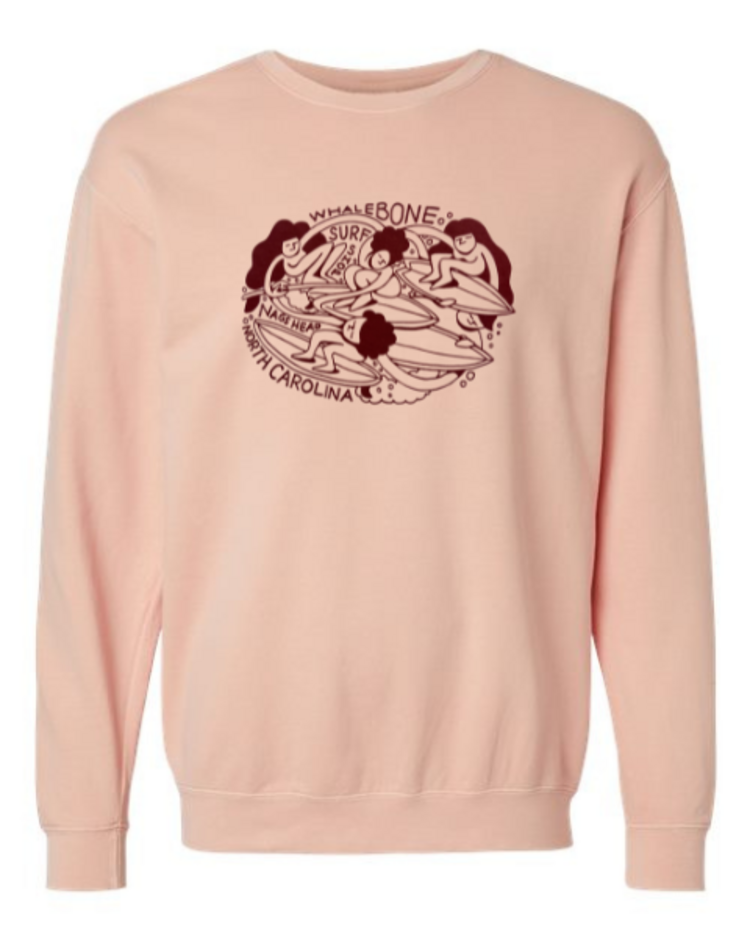 WHALEBONE LOGO SURF COMMUNITY CREWNECK