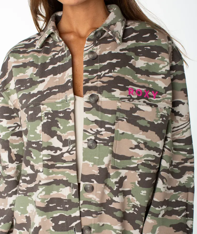 ROXY DAWN LIGHT BUTTON UP