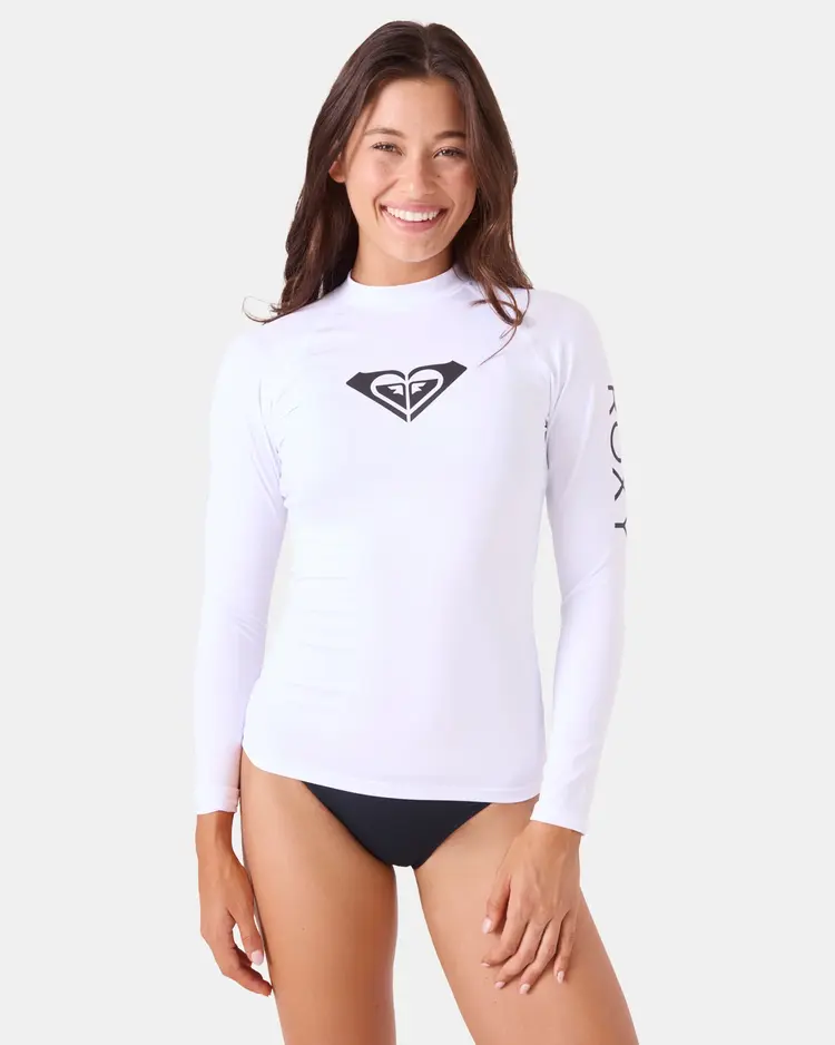 ROXY  WHOLE HEARTED LONG SLEEVE RASHGUARD