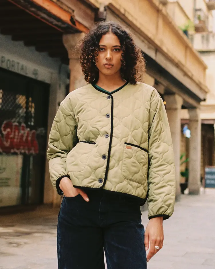 RVCA HUDSON REVERSIBLE LINER JACKET