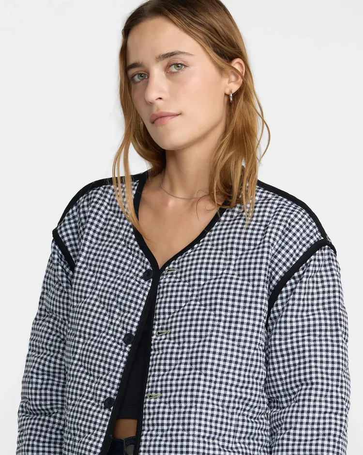 RVCA HUDSON REVERSIBLE LINER JACKET