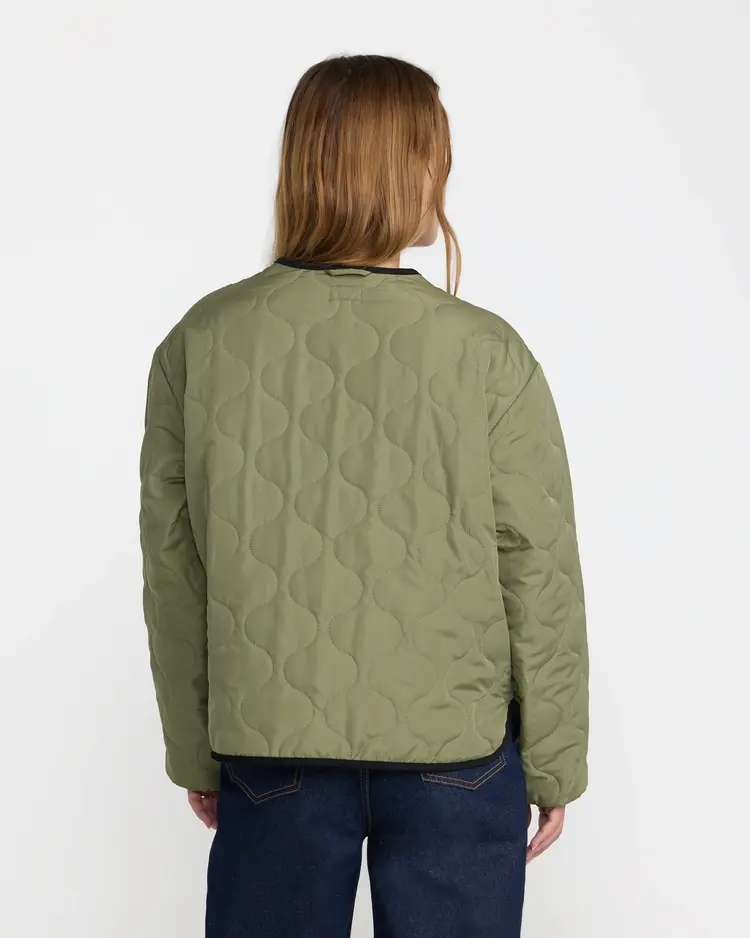 RVCA HUDSON REVERSIBLE LINER JACKET